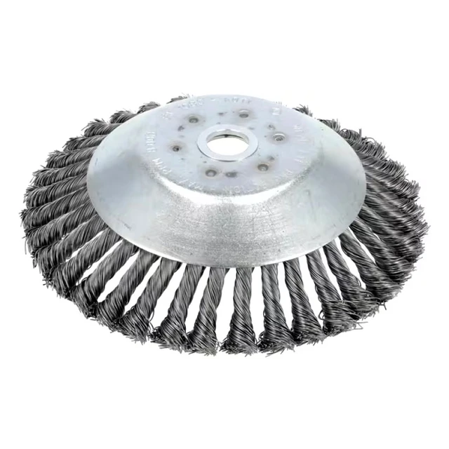 Ugressbørste til ryddesag - stål 200x80 Ø20/25.4 mm 