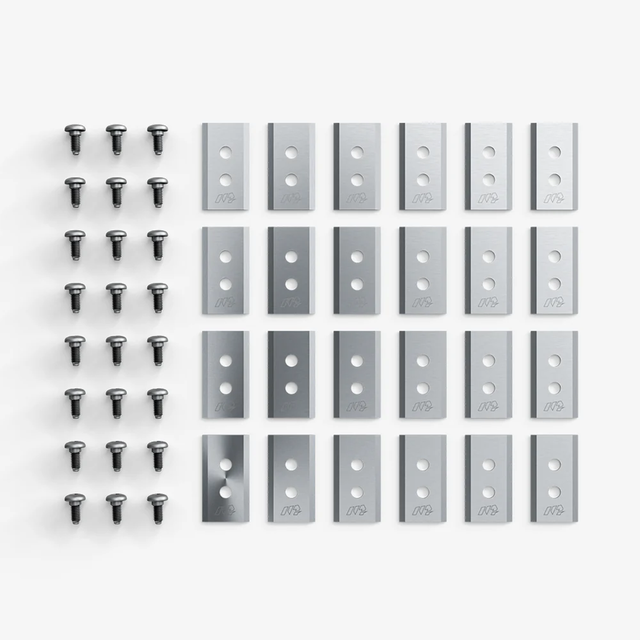 Knivsett (24 kniver + skruer) 