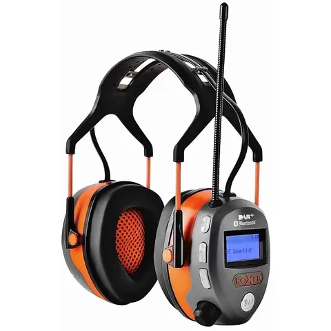 Hørselvern m/ Dab radio og Bluetooth