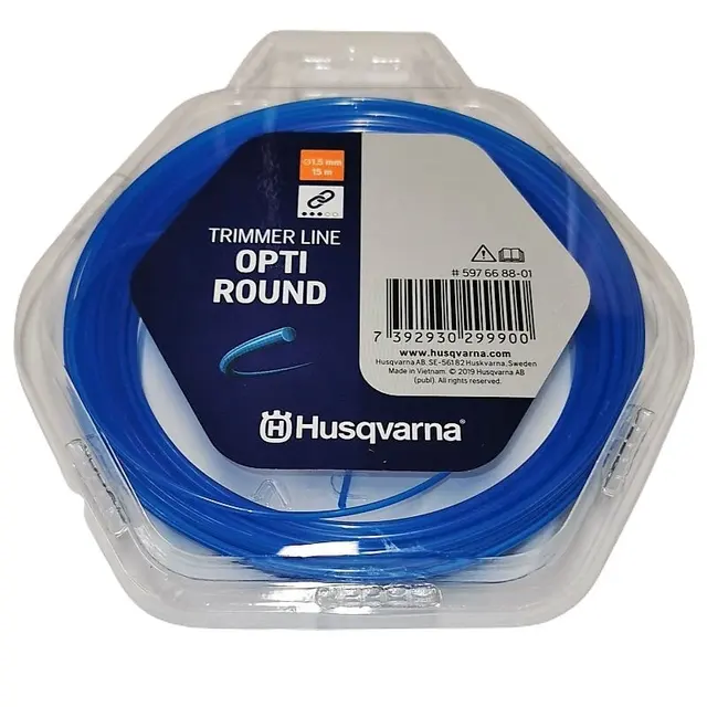 TRÅD OPTI RUND 1,5X15 M BLÅ 