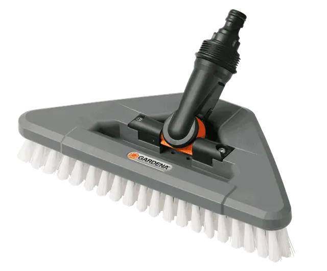 SKRUBBEBØRSTE MED ALBUELEDD 