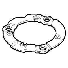 MOTOR MONTERINGSPLATE AVS MP2 GRÅ