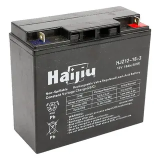 BATTERI 12V 18 AH