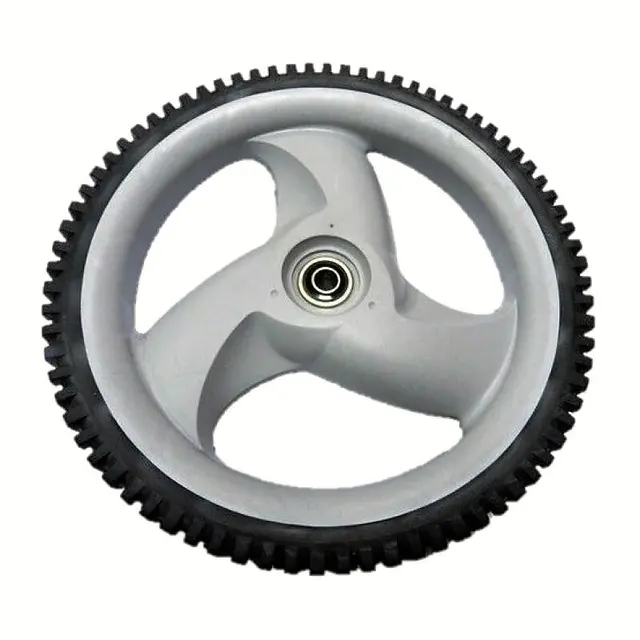 HJUL 12"  M/KULELAGER GRÅ 