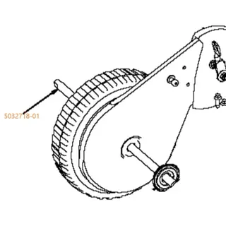 DRIVAKSEL KOMPL.48CM