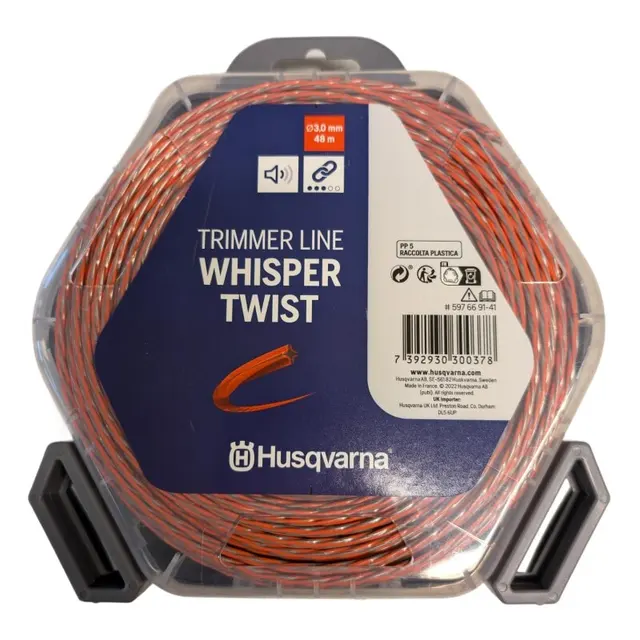 TRIMMERTRÅD WISPER TWIST 3,0 X 48 M 