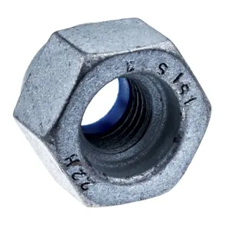 Låsemutter for blad
