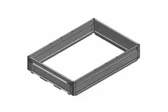 PÅBYNINGSKARMER KOMPLETT 193X132X35 CM