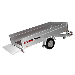 Tysse 6220 tilhenger m/ tipp 1300 kg