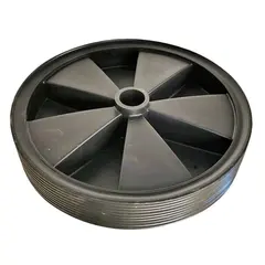 PLASTHJUL 250 TOP12/1401/